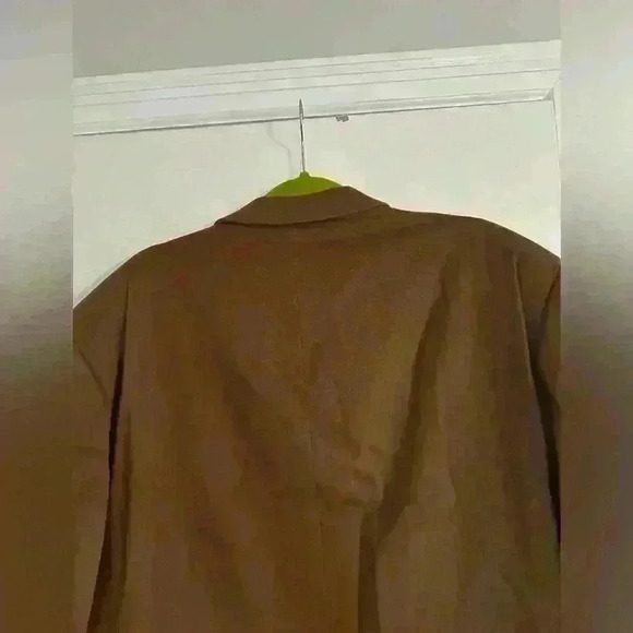 Arnold Brant Blazer Colombo Mink Cashmere Blend Mens Size 48 Regular Brown 2 Btn - Picture 13 of 16